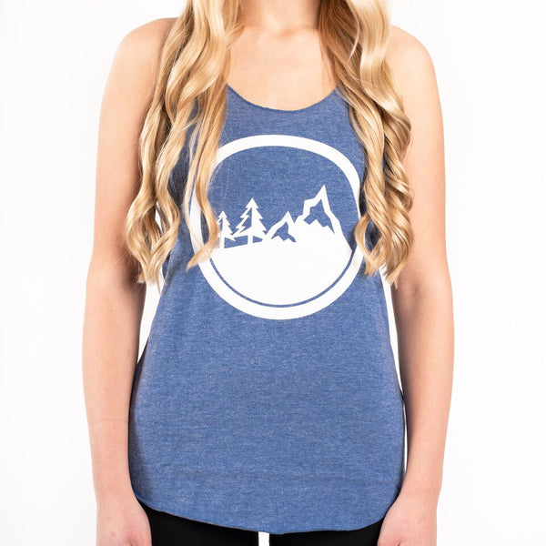 "Kimberley" Womens Tank (Blue)