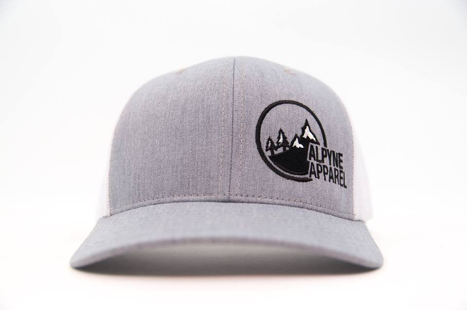 "Kootenays" Curved Snapback (Grey)