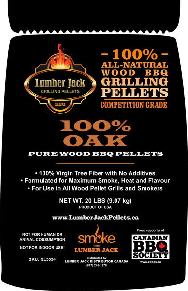 Lumberjack Pellets - 100% Oak