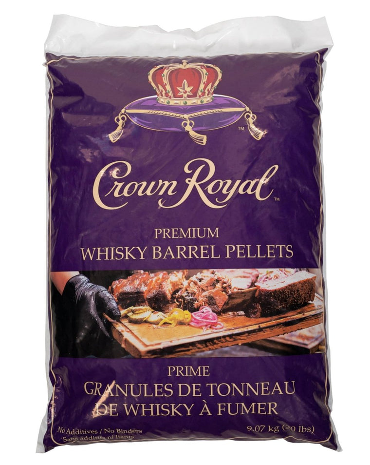 Crown Royal - Premium - Whisky Barrel Pellets - 20LBS