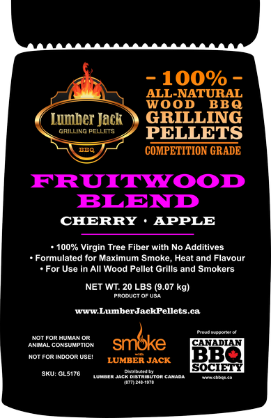 Lumberjack Pellets - Fruitwood Blend